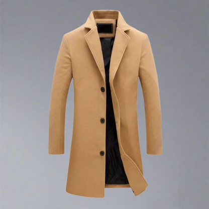 Men's Trench Coat | Long Lightweight-Levorel