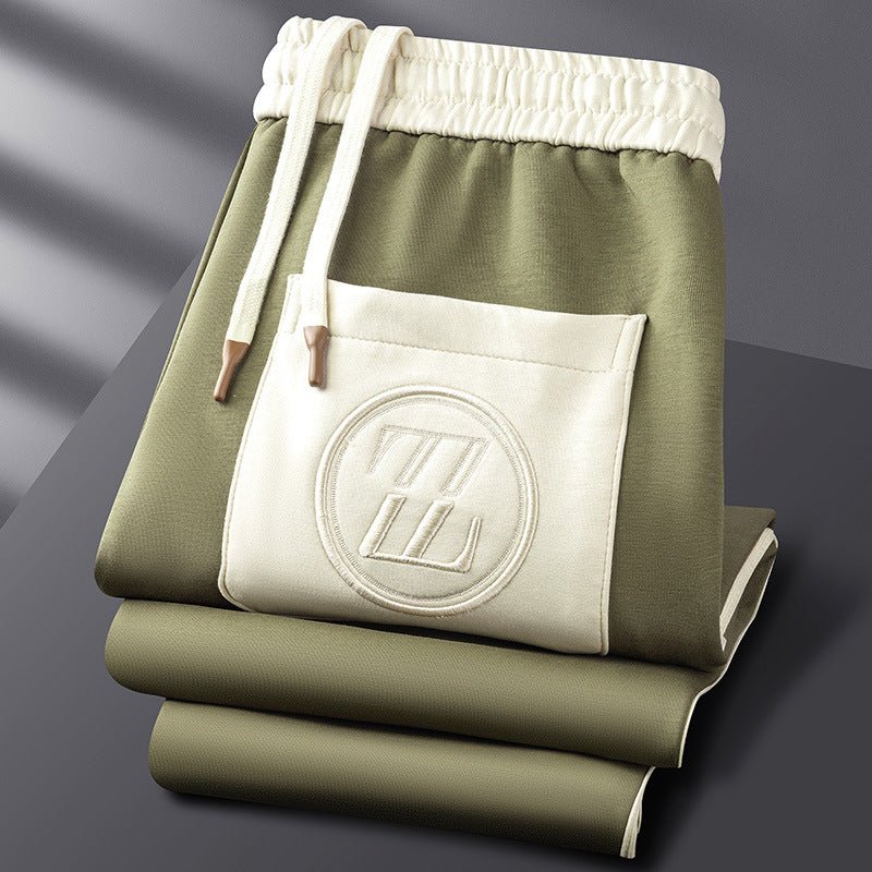 Men's Two-Piece Tracksuit Set | Zippered Jacket Trouser-Levorel