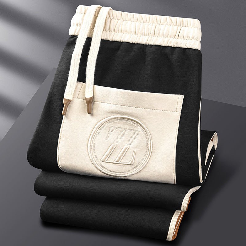 Men's Two-Piece Tracksuit Set | Zippered Jacket Trouser-Levorel