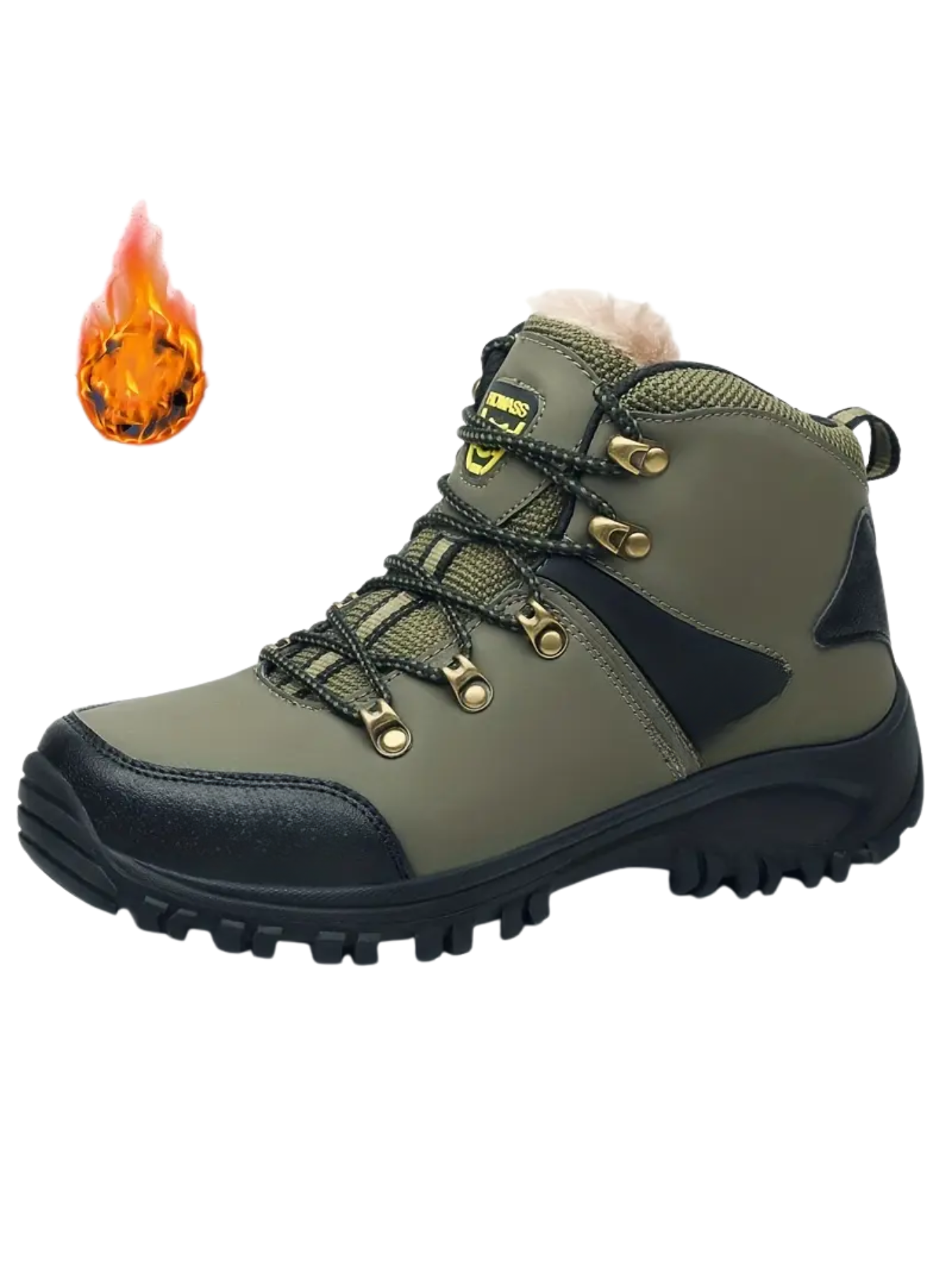 Men’s Waterproof Hiking Boots | Winter Grip Climbing-Levorel