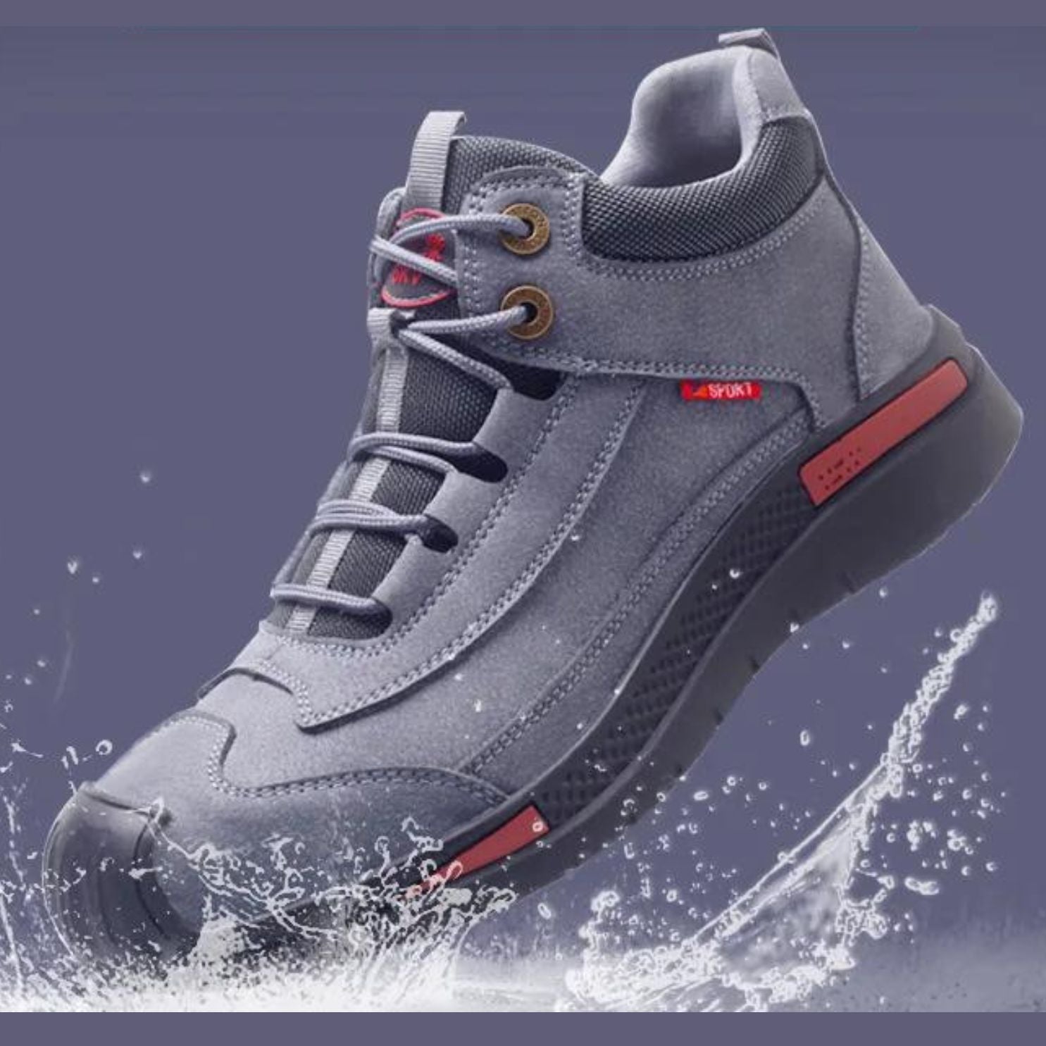 Men’s Waterproof Slip On Work Shoes | Safety Hiking Boots-Levorel