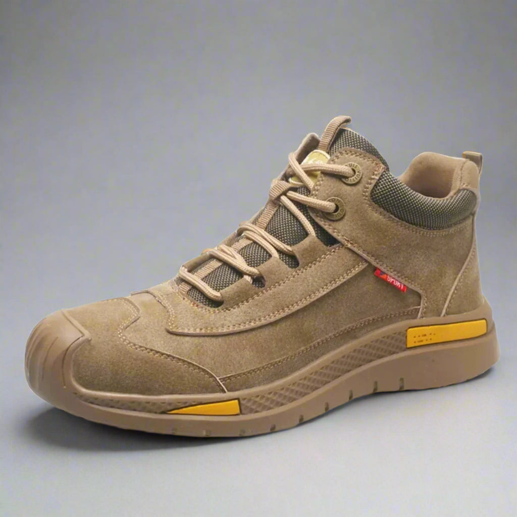 Men’s Waterproof Slip On Work Shoes | Safety Hiking Boots-Levorel