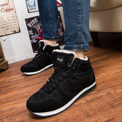 Men's Winter Boots | Fur Lined High Top-Levorel