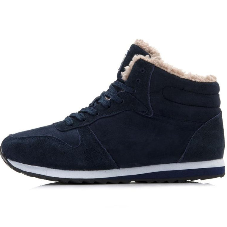 Men's Winter Boots | Fur Lined High Top-Levorel