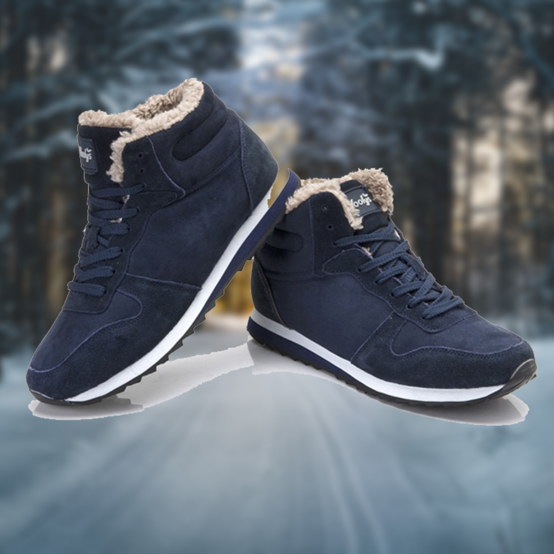 Men's Winter Boots | Fur Lined High Top-Levorel