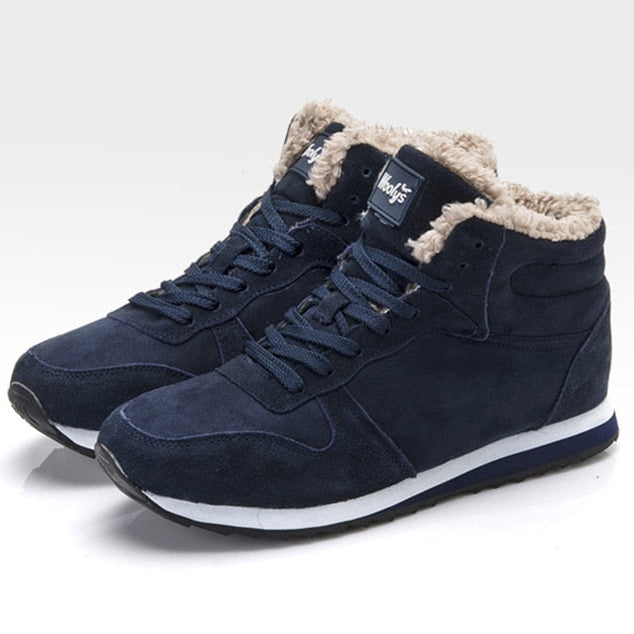 Men's Winter Boots | Fur Lined High Top-Levorel