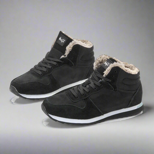 Men's Winter Boots | Fur Lined High Top-Levorel