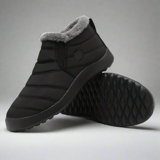 Men’s Winter Slip On Boots | Waterproof Flat-Levorel