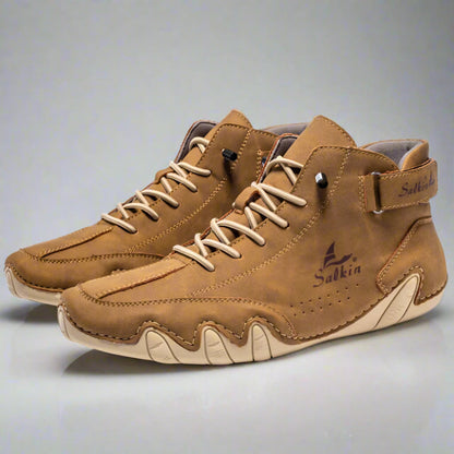 Men’s Comfortable Orthopedic Ankle Boots | Lightweight, Non Slip