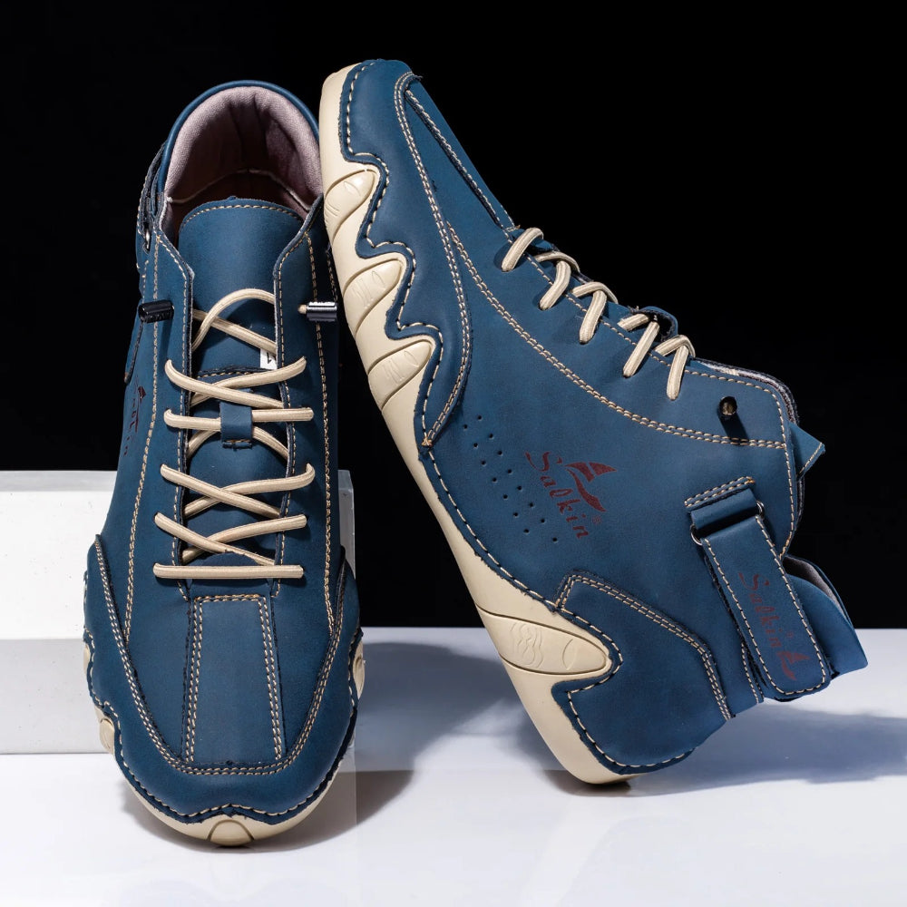 Men’s Comfortable Orthopedic Ankle Boots | Lightweight, Non Slip