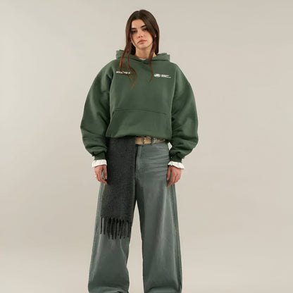 Oversized Hoodie Women Long Sleeve Casual Graphic Streetwear 8