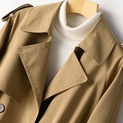 Women's Trench Coat Summer | Short Lightweight