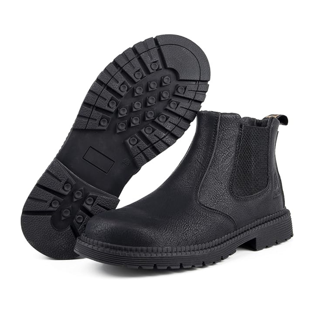Men’s Slip On Ankle Work Boots | Durable Outdoor Footwear
