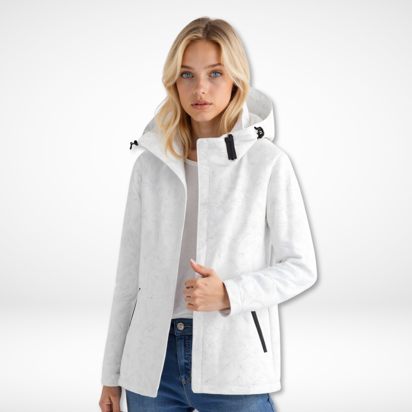 Women’s Waterproof Lightweight Softshell Jacket | Hooded Windproof