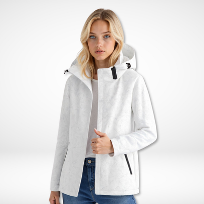 Women’s Waterproof Lightweight Softshell Jacket | Hooded Windproof