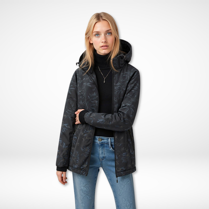 Women’s Waterproof Lightweight Softshell Jacket | Hooded Windproof