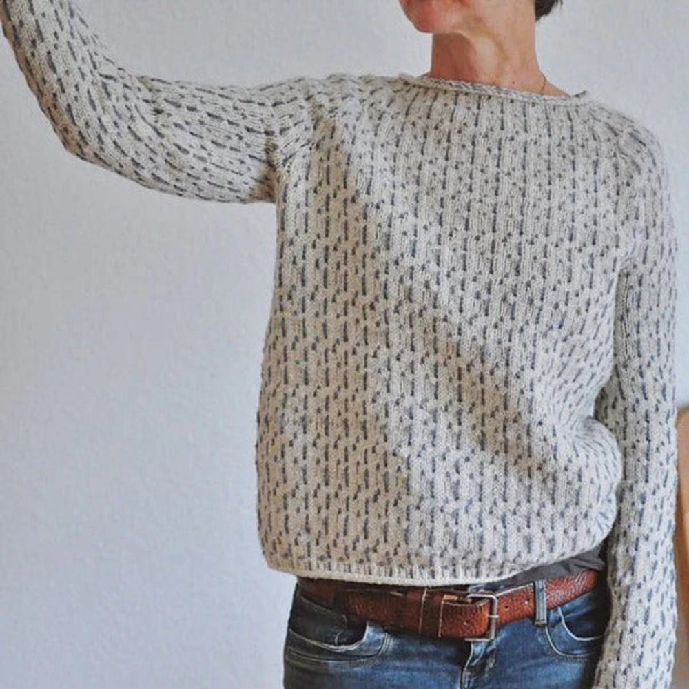 Dana | Women’s Casual Knit Sweater with Boat Neck - Image 4