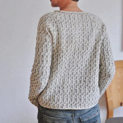 Dana | Women’s Casual Knit Sweater with Boat Neck - Image 5
