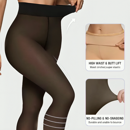 Women's Seamless Shaping Tights High Waisted Slimming