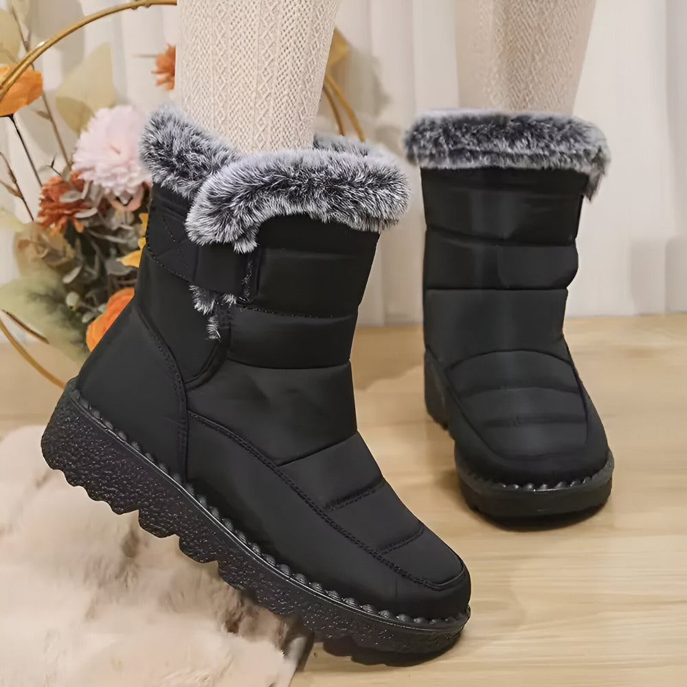 Women’s Waterproof Snow Boots | Warm Fur Lined Winter Boots