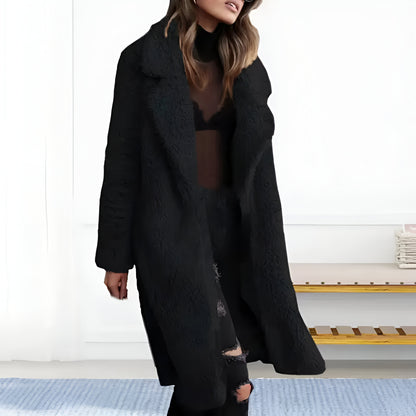 Women’s Oversized Teddy Coat | Long Faux Fur Warm