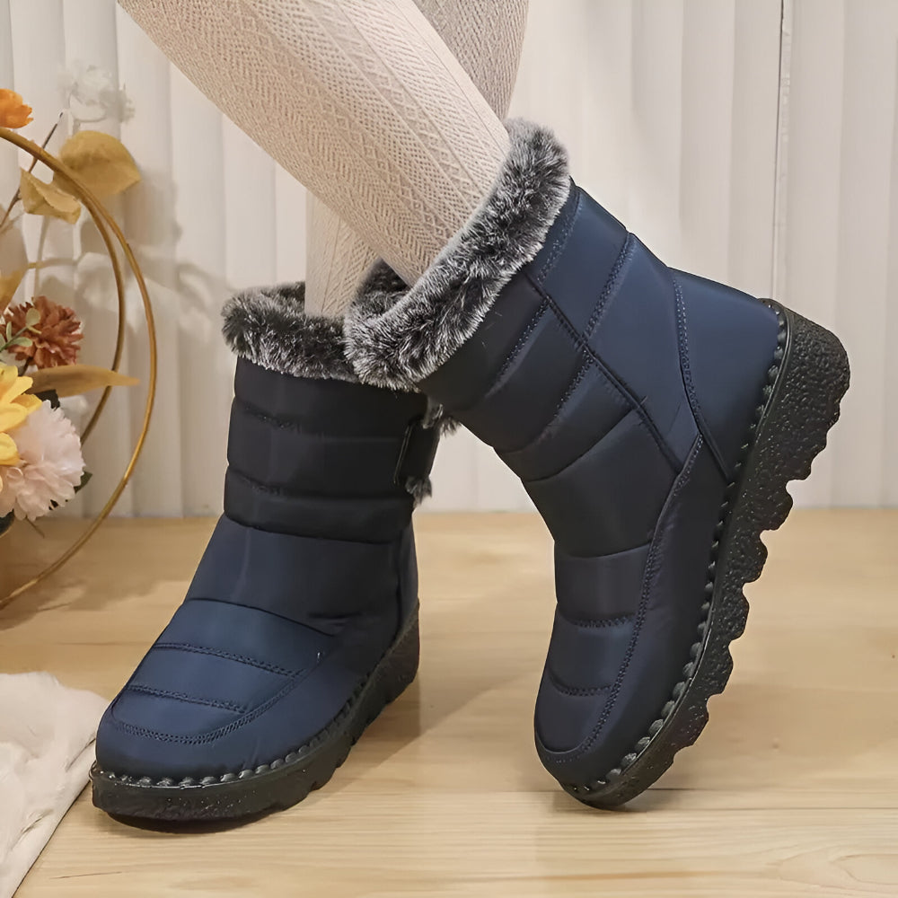 Women’s Waterproof Snow Boots | Warm Fur Lined Winter Boots