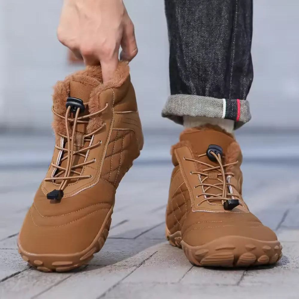 Men’s Waterproof Snow Boots | Warm Winter Insulated, Non Slip