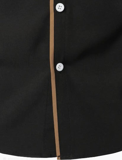 Men's Slim Fit Casual Shirt | Button Down Long Sleeve