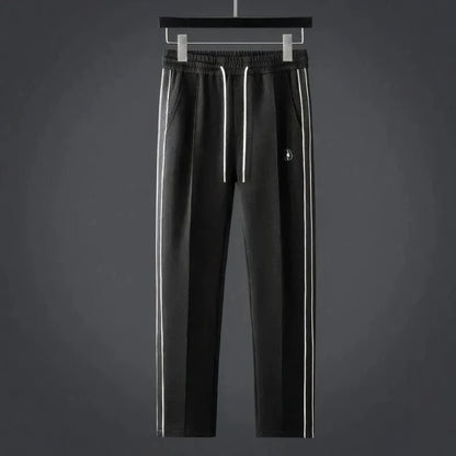 Men's Two-Piece Tracksuit Set | Zippered Jacket and Trousers