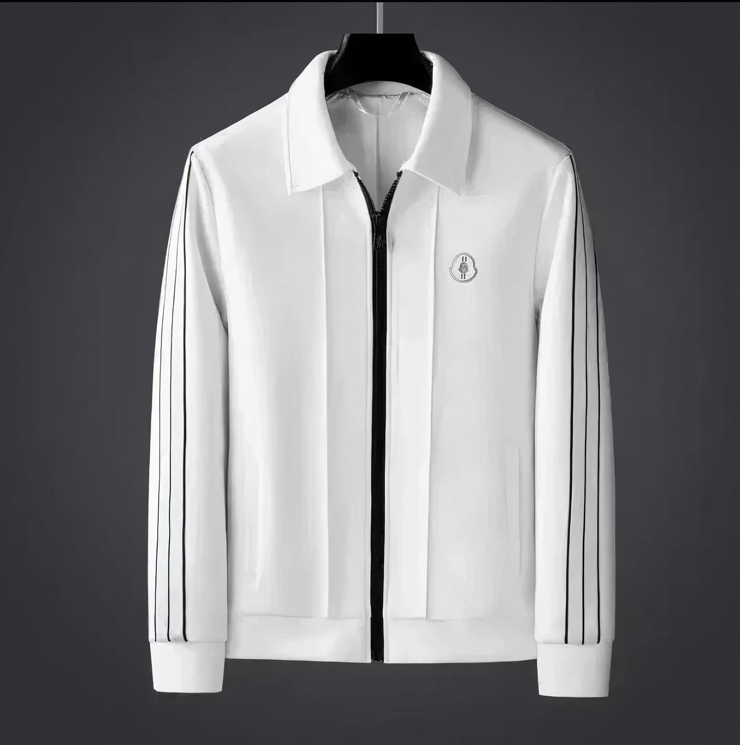 Men's Two-Piece Tracksuit Set | Zippered Jacket and Trousers