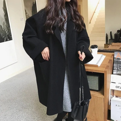 Women’s Oversized Spring Coat | Lightweight Long Trench