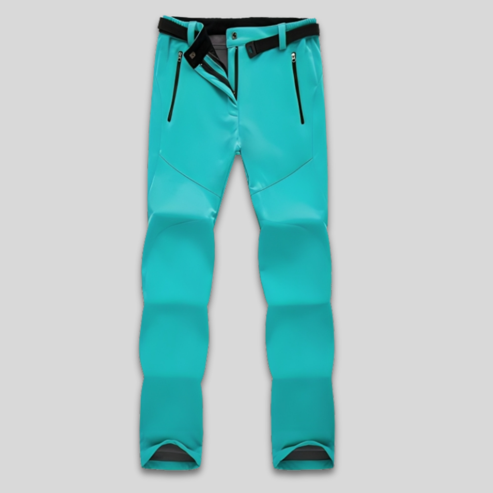 Women's Waterproof Insulated Hiking Pants Fleece Lined Adjustable Waist