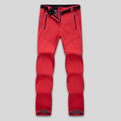 Women's Waterproof Insulated Hiking Pants Fleece Lined Adjustable Waist