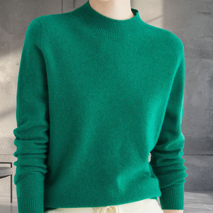 Women's Soft Classic Pullover Sweater Cozy Long Sleeve Wear