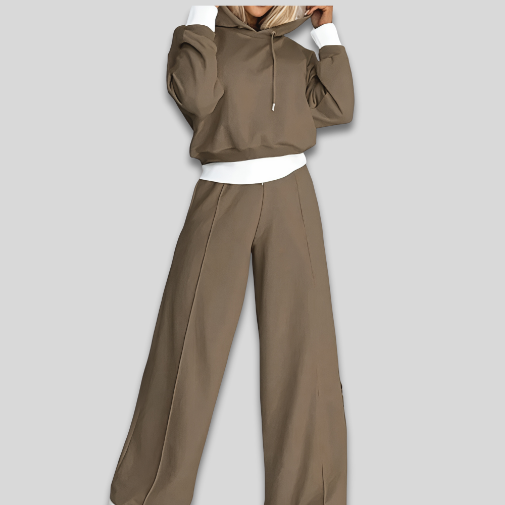 Women Cozy Soft Loungewear Set Relaxed Fit