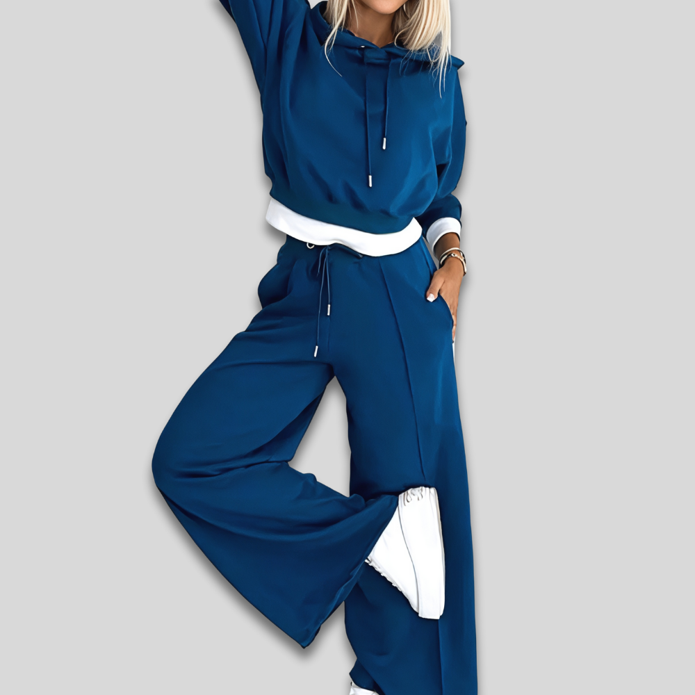 Women Cozy Soft Loungewear Set Relaxed Fit