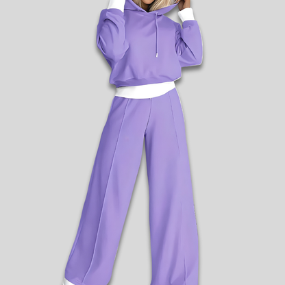 Women Cozy Soft Loungewear Set Relaxed Fit