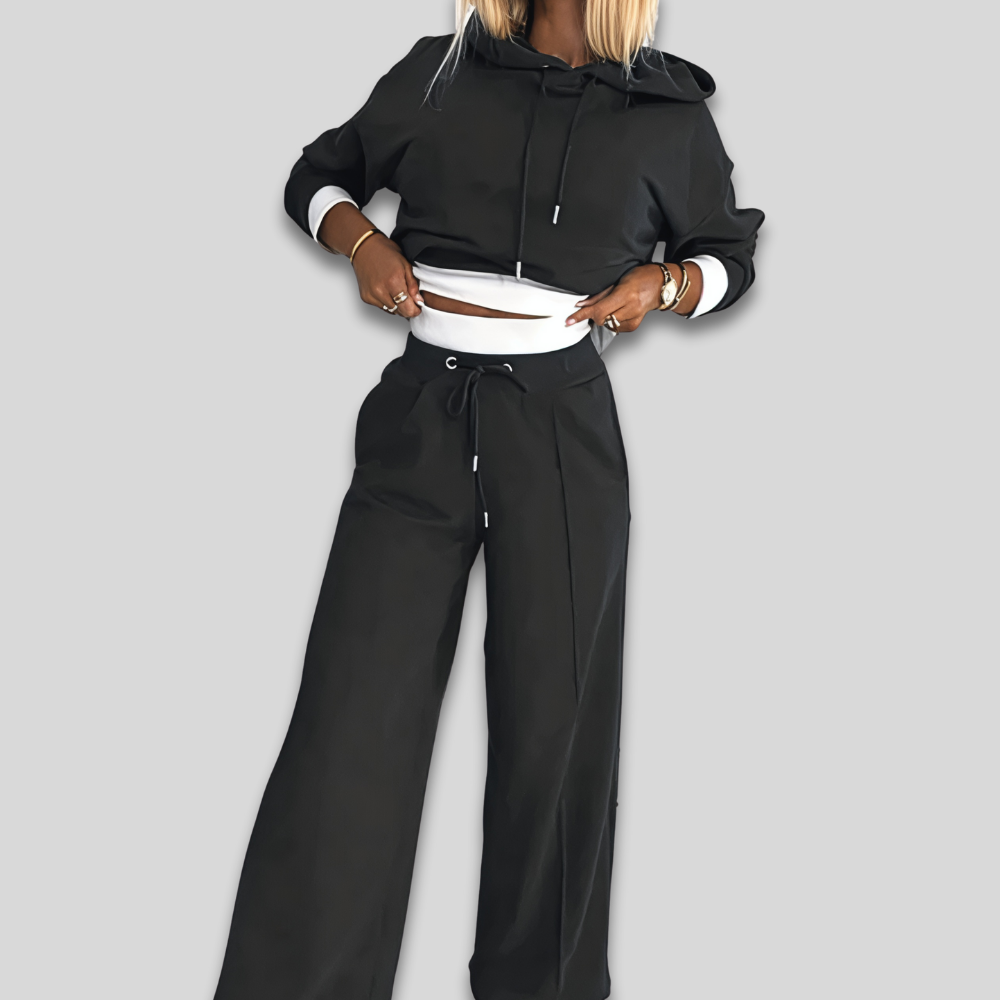 Women Cozy Soft Loungewear Set Relaxed Fit