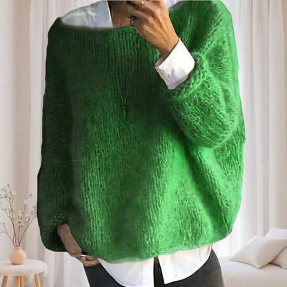 Women's Oversize Knit Sweater Soft Cozy