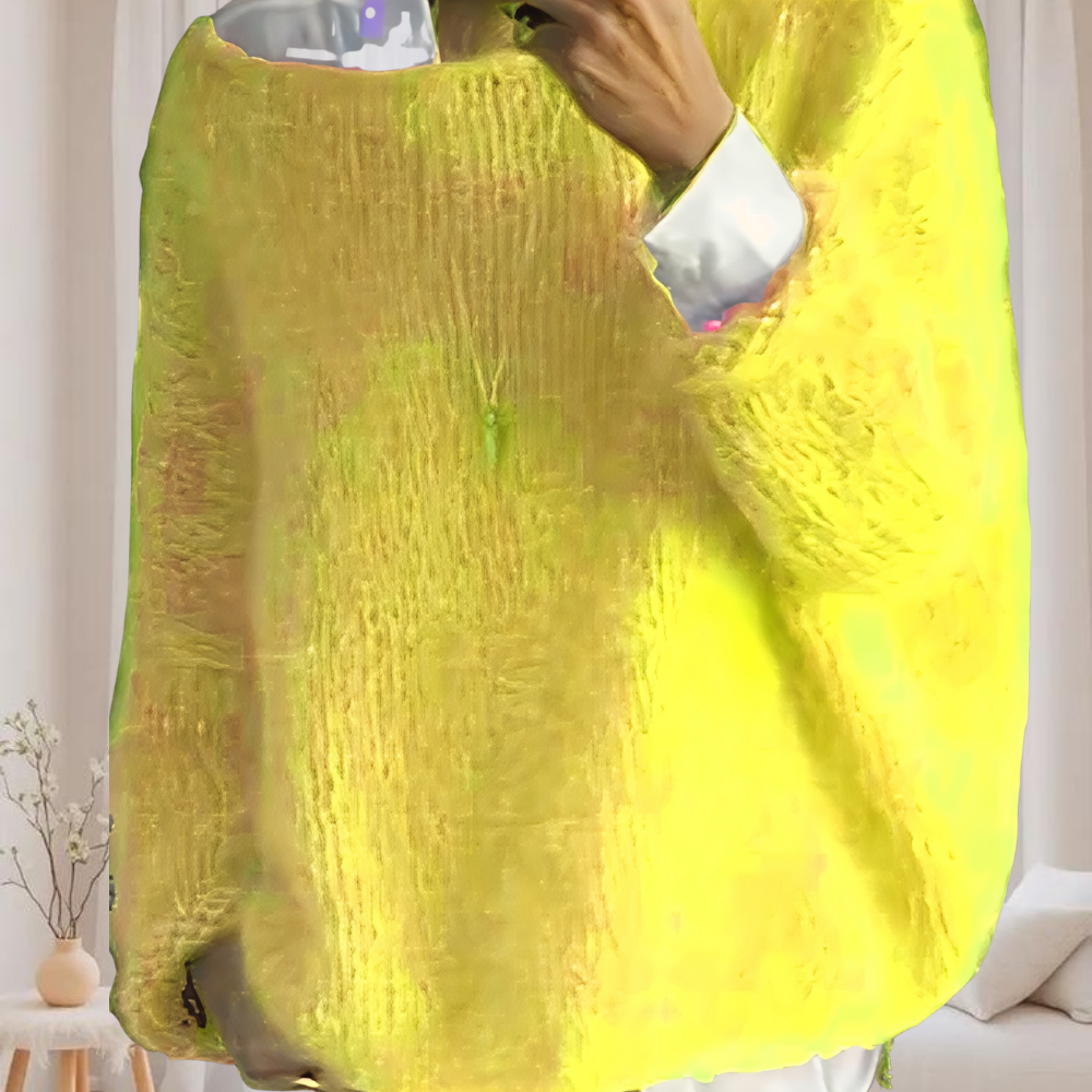 Women's Oversize Knit Sweater Soft Cozy