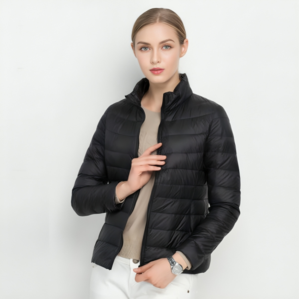 Women Lightweight Quilted Puffer Jacket Warm Packable