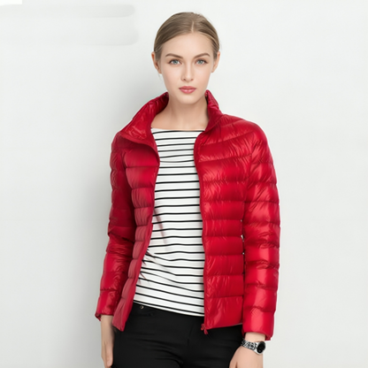 Women Lightweight Quilted Puffer Jacket Warm Packable