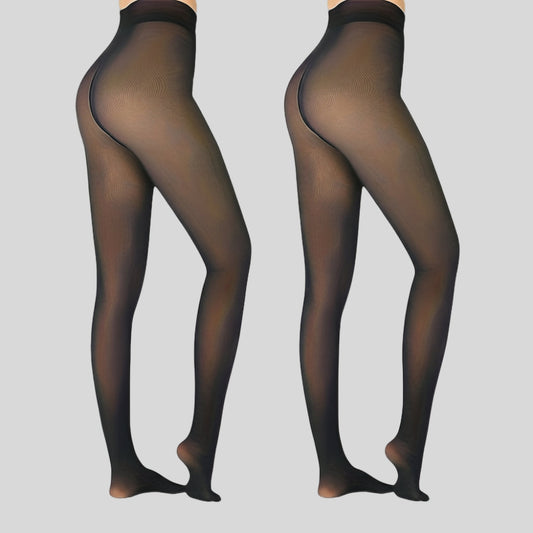 Women's Sheer High Waisted Leggings Seamless Shaping