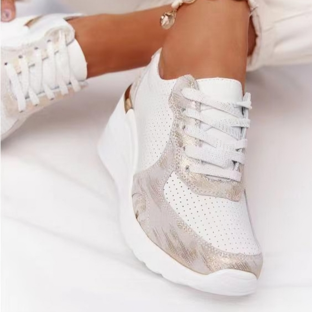 Women's Comfortable Breathable Wedge Sneakers Supportive