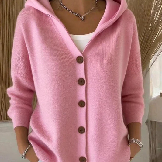 Women's Cardigan Lightweight Hooded Long Sleeve Casual Layer 0