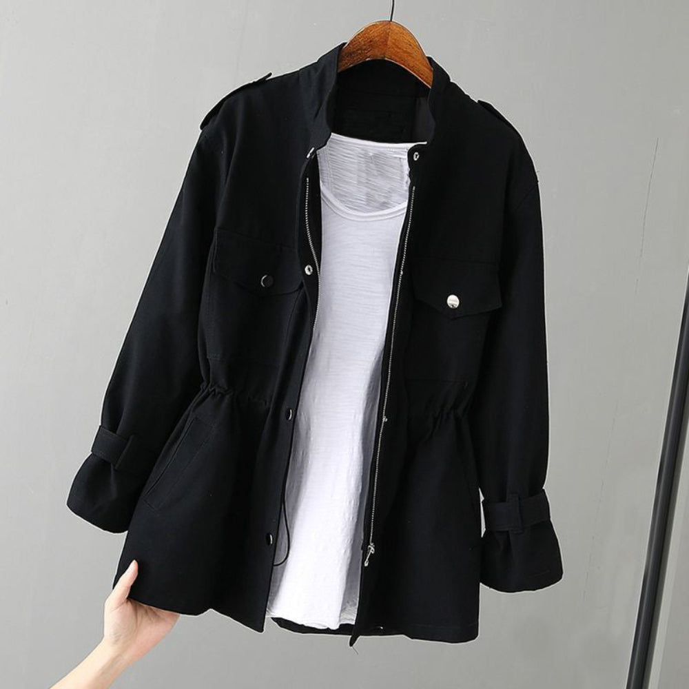 Women’s Lightweight Utility Jacket | Adjustable Waist