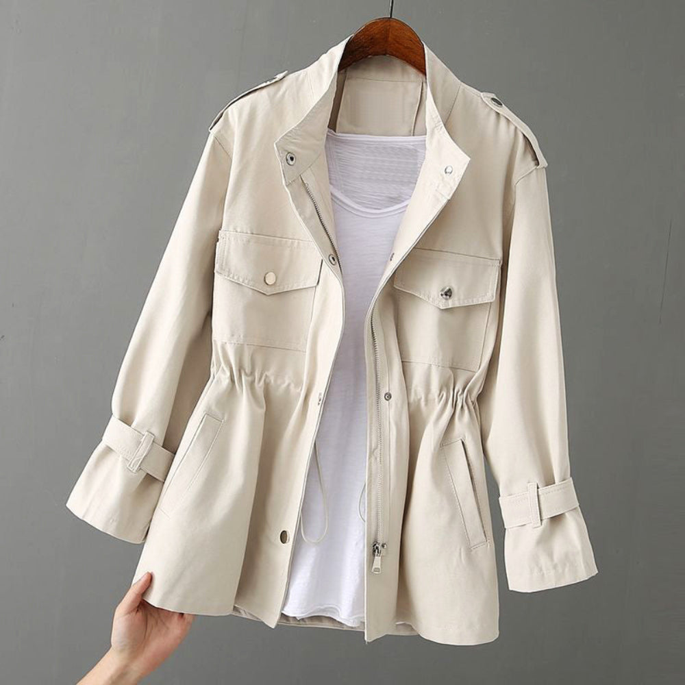 Women’s Lightweight Utility Jacket | Adjustable Waist