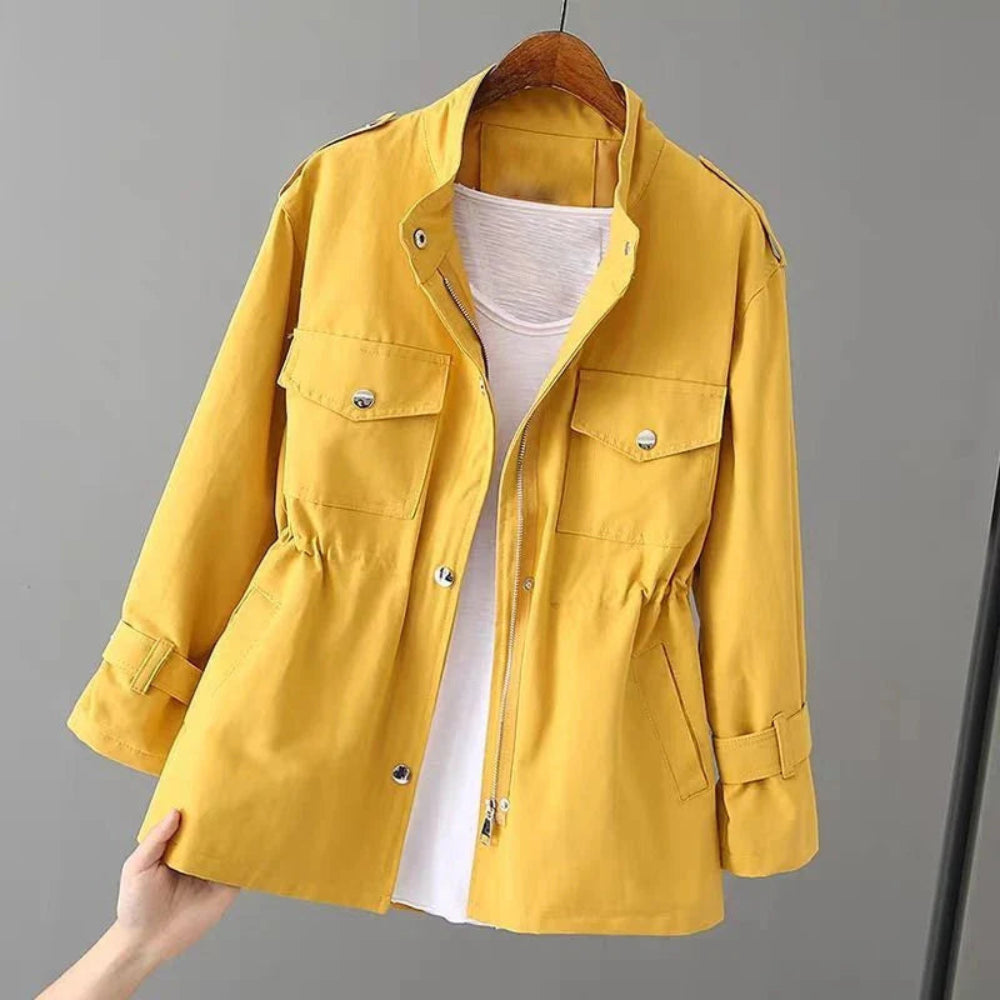 Women’s Lightweight Utility Jacket | Adjustable Waist