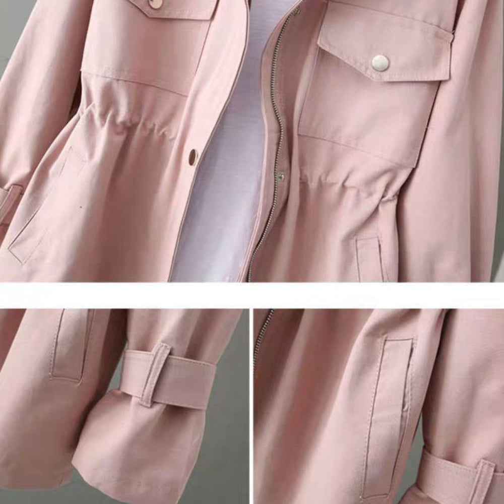 Women’s Lightweight Utility Jacket | Adjustable Waist
