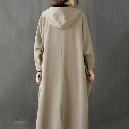 Women's Oversized Casual Hooded Coat Loose Fit